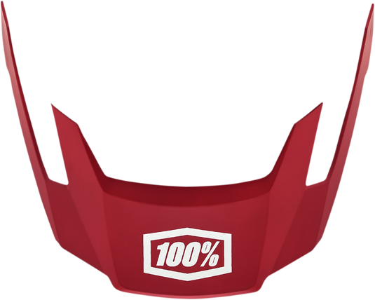 100% Altec Visor - Deep Red - S/M/L/XL 89025-00004