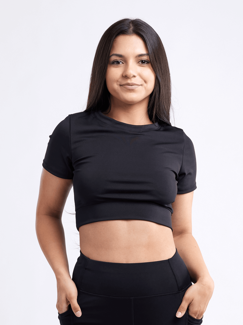 Load image into Gallery viewer, JupiterGear Short-Sleeve Crop Top
