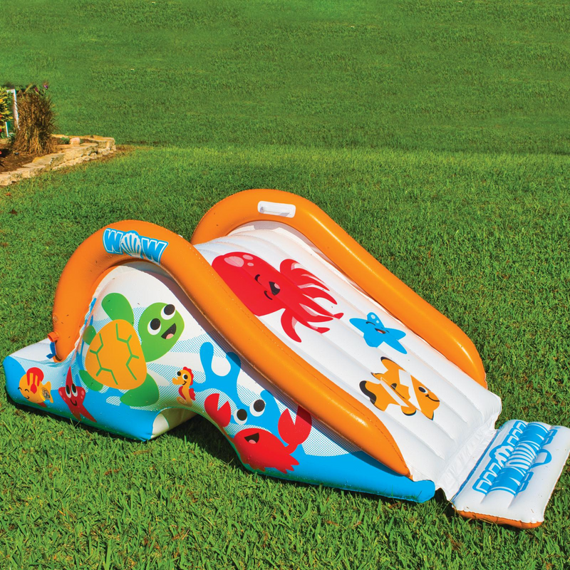 Load image into Gallery viewer, WOW Watersports Swirl Splash Pad Slide (Slide Only)
