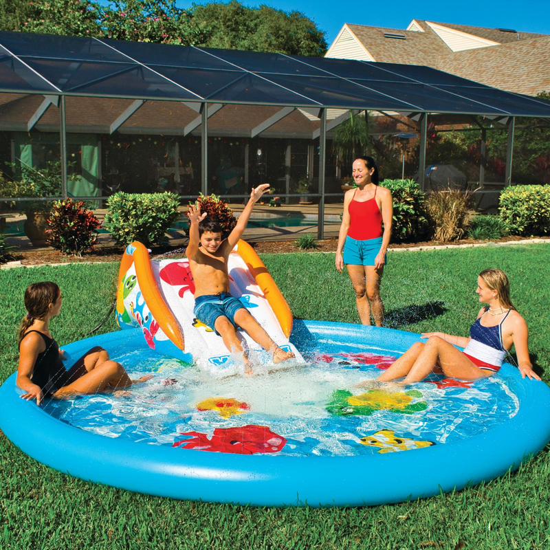 Load image into Gallery viewer, WOW Watersports Swirl Splash Pad Slide (Slide Only)
