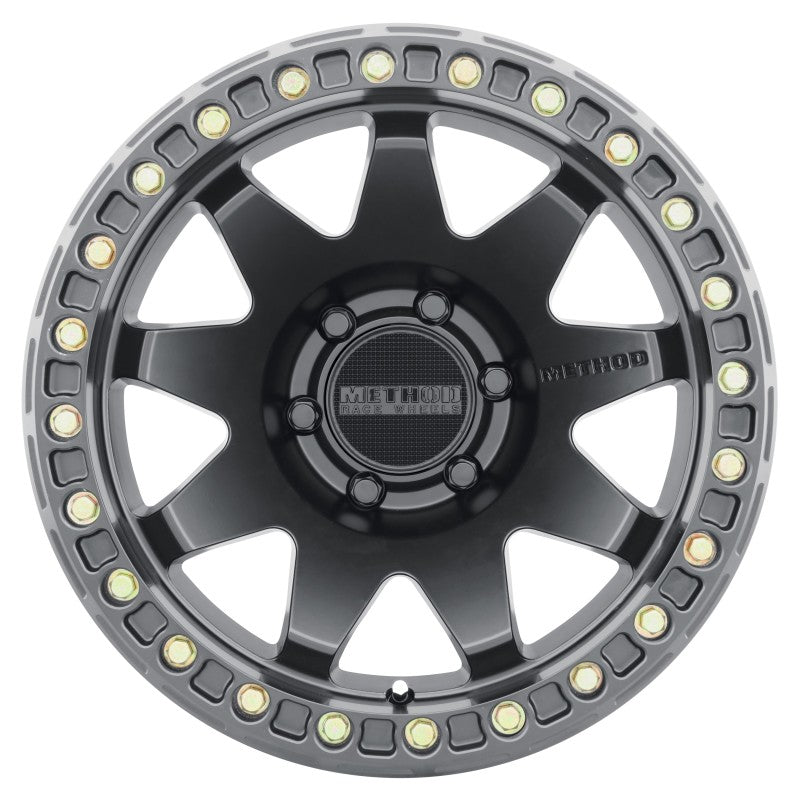 Load image into Gallery viewer, Method MR108 17x9 -44mm Offset 6x5.5 106.25mm CB Matte Black w/BH-H24125-38 Wheel
