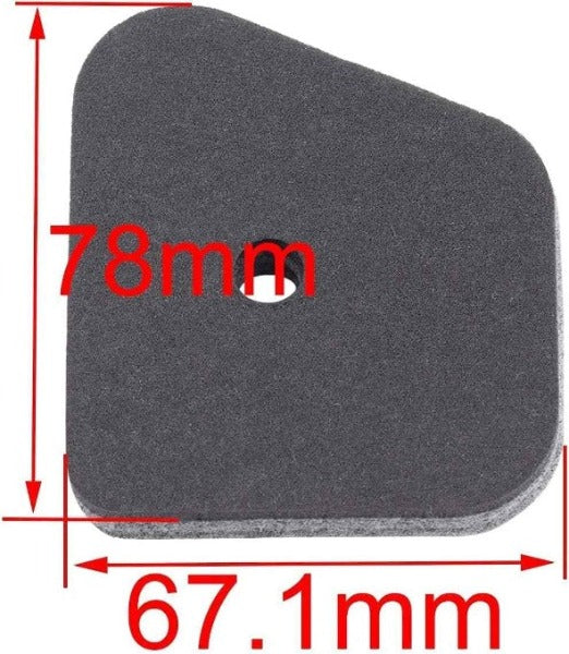 (5-Pack) 4180-120-1800 FS90R Air Filter for STIHL FS90 FS87 FC100 FC110 FC90 HL100 HL90 HT100 HT131 KM100 KM110 Trimmer