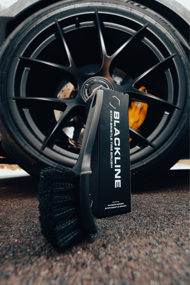 Load image into Gallery viewer, BLACKLINE® STIFF BRISTLE TIRE BRUSH
