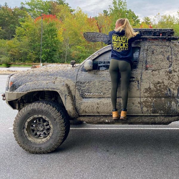 Load image into Gallery viewer, Muddy Trucks Zero F*cks Hoodie
