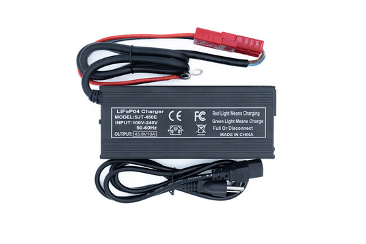 36v 10a Non Waterproof Aluminum Charger - Anderson Connect