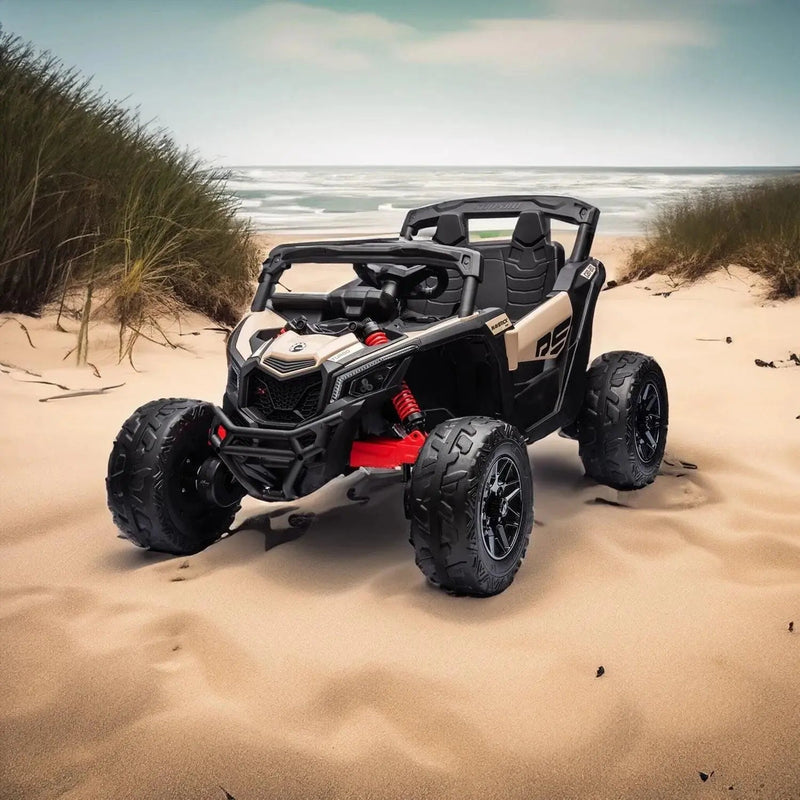 Load image into Gallery viewer, 24V Can-Am Maverick 1-Seater UTV - Kids Electric Ride-On
