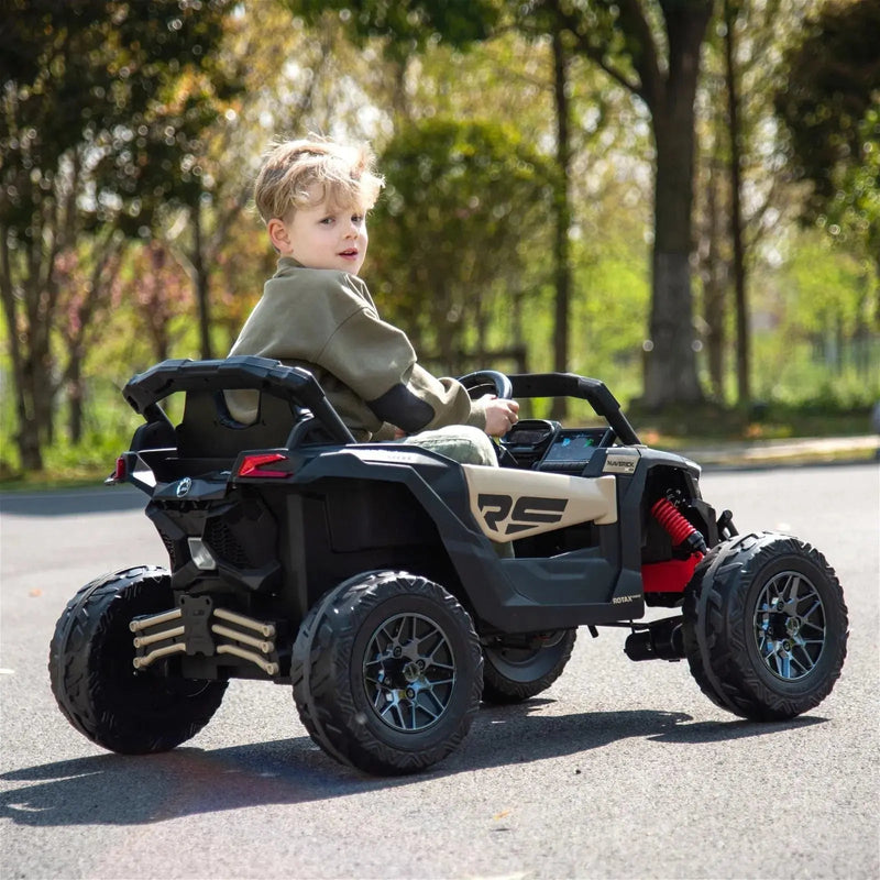 Load image into Gallery viewer, 24V Can-Am Maverick 1-Seater UTV - Kids Electric Ride-On
