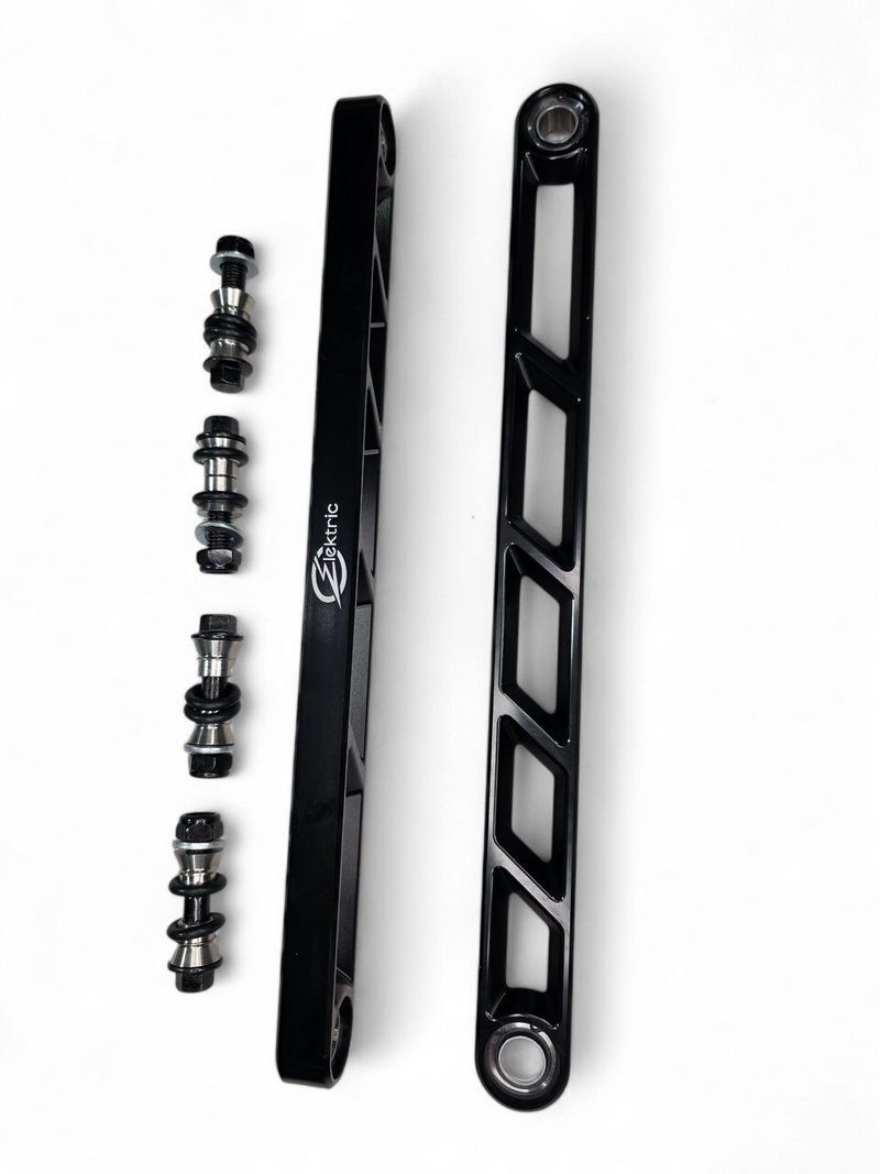 Load image into Gallery viewer, 2024+ Can Am Maverick R Rear Sway Bar Links Anodized Black
