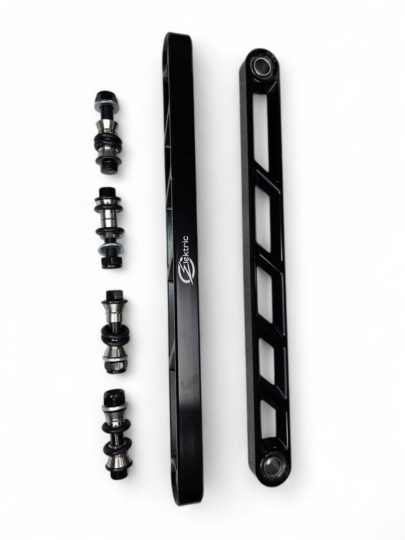 Load image into Gallery viewer, 2024+ Can Am Maverick R Rear Sway Bar Links Anodized Black
