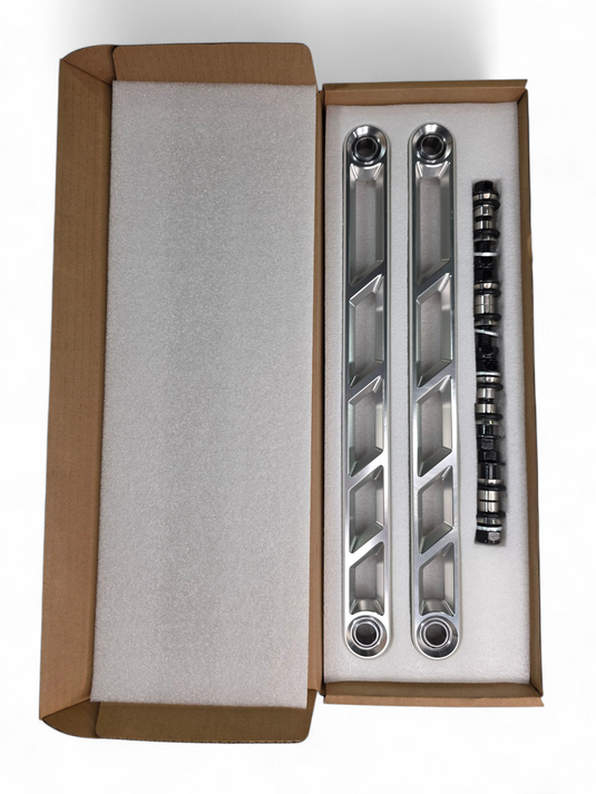 2024+ Can Am Maverick R Rear Sway Bar Links Anodized Clear