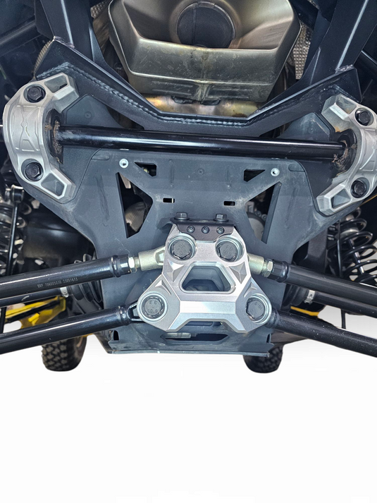 2024+ Can Am Maverick R Radius Rod Plate (Clear)