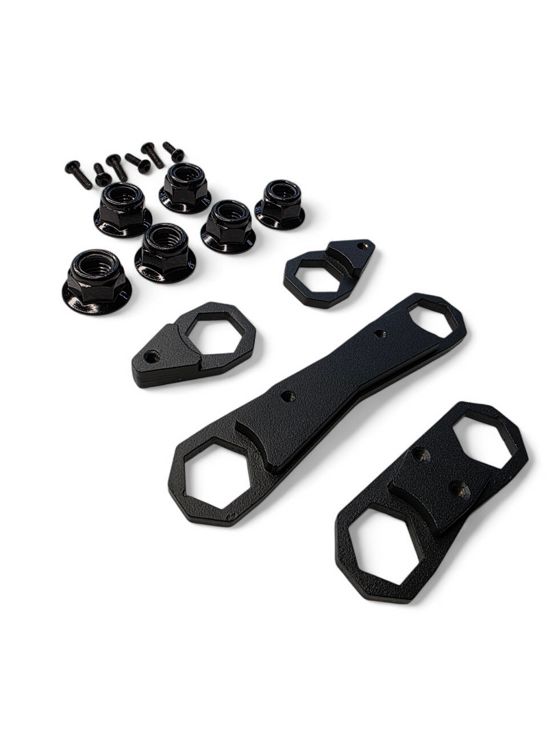 Load image into Gallery viewer, 2024+ Can Am Maverick R Rear Link Nut Plate Kit

