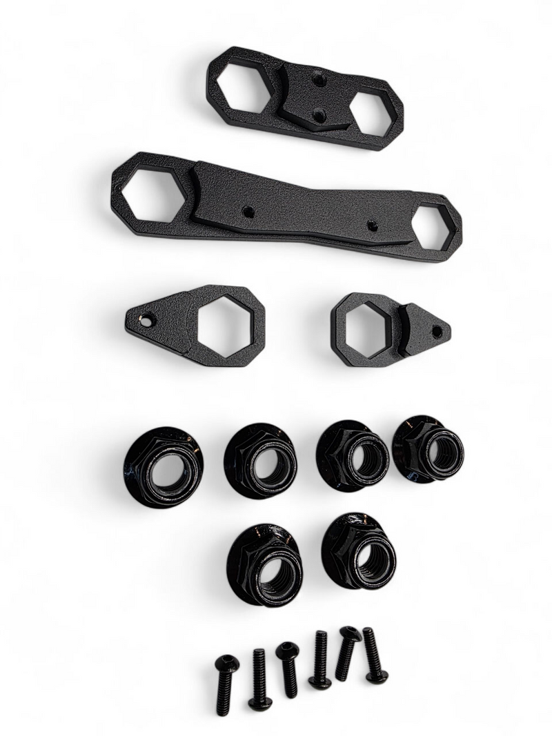 Load image into Gallery viewer, 2024+ Can Am Maverick R Rear Link Nut Plate Kit
