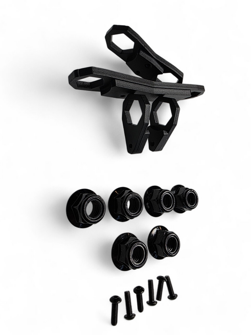 Load image into Gallery viewer, 2024+ Can Am Maverick R Rear Link Nut Plate Kit
