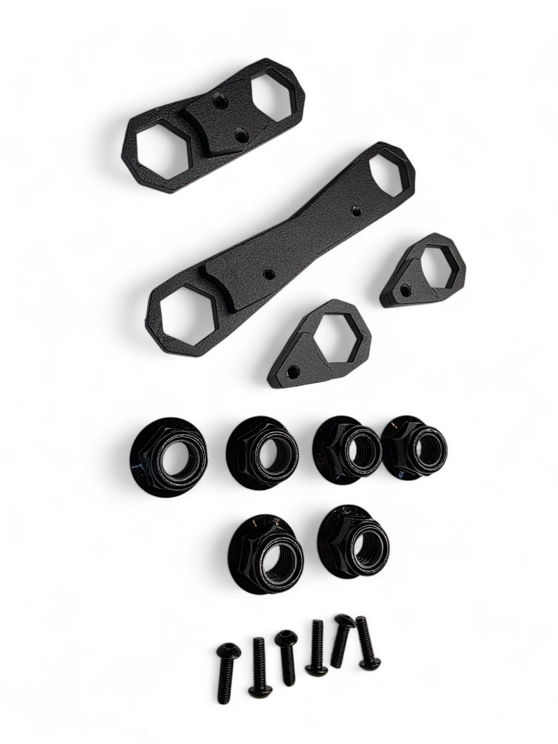 Load image into Gallery viewer, 2024+ Can Am Maverick R Rear Link Nut Plate Kit
