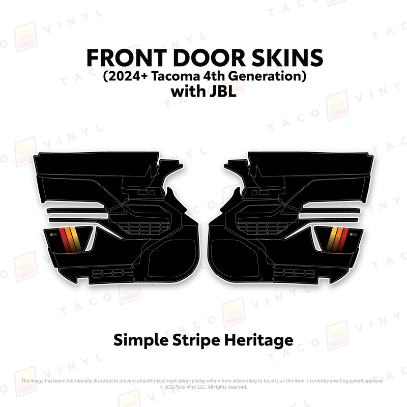 Load image into Gallery viewer, 2024+ Tacoma Door Skins
