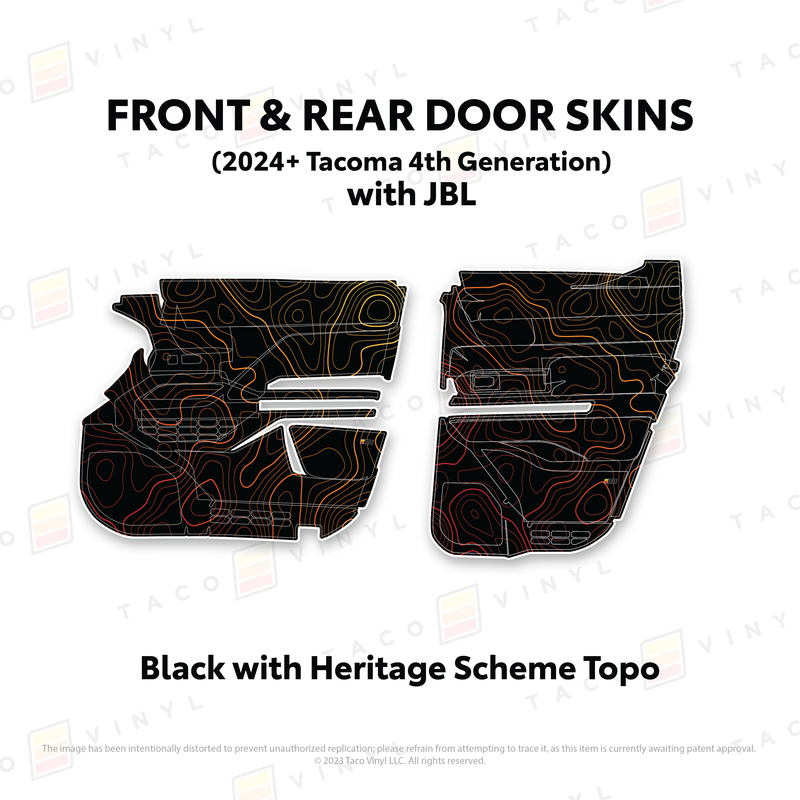 Load image into Gallery viewer, 2024+ Tacoma Door Skins
