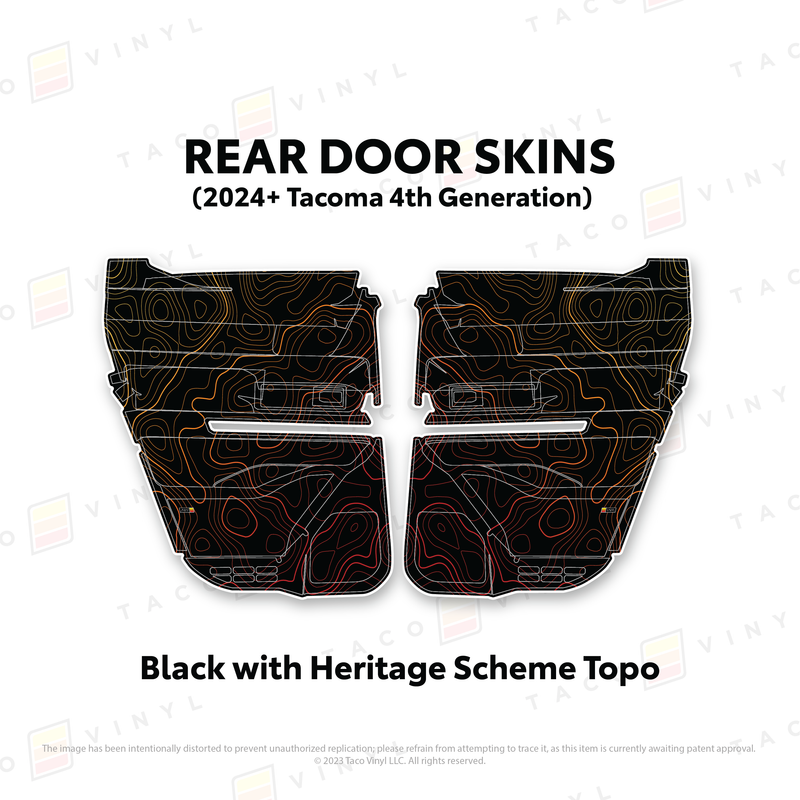 Load image into Gallery viewer, 2024+ Tacoma Door Skins
