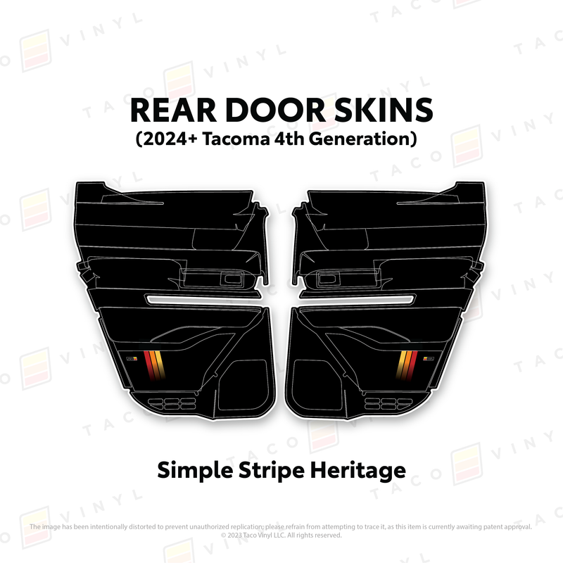 Load image into Gallery viewer, 2024+ Tacoma Door Skins
