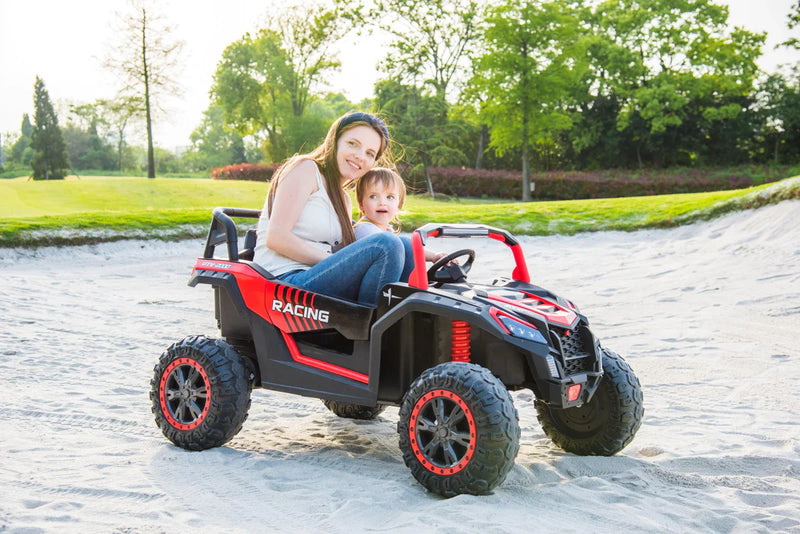 Load image into Gallery viewer, Electric 24V UTV Buggy for Kids with Rubber Tires
