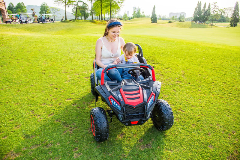 Load image into Gallery viewer, Electric 24V UTV Buggy for Kids with Rubber Tires
