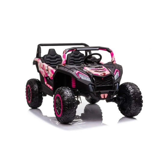 Electric 24V UTV Buggy for Kids with Rubber Tires