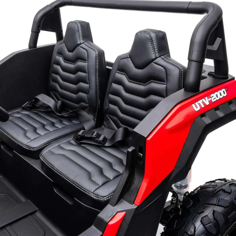 Load image into Gallery viewer, Electric 24V UTV Buggy for Kids with Rubber Tires
