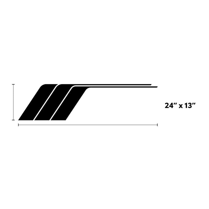 Load image into Gallery viewer, Universal Retro Side Stripes
