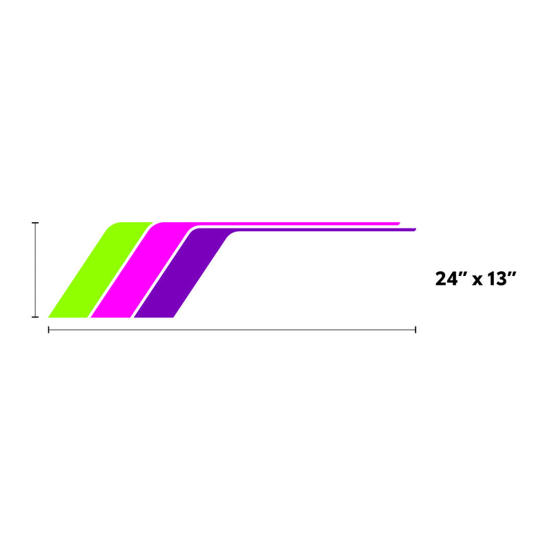 Load image into Gallery viewer, Universal Retro Side Stripes
