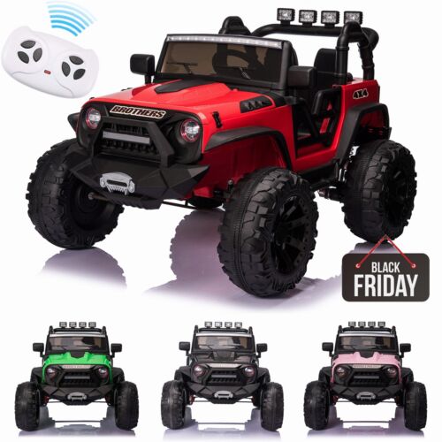Load image into Gallery viewer, 24V Battery-Powered Kids Ride On Truck with Remote Control, MP3 Player, USB Port, and LED Lights - 3 Speed Options
