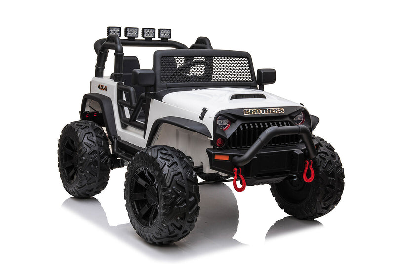 Load image into Gallery viewer, 24V JEEP Double Drive Kids Ride-On Car with 200W*2 Motors and 12V9AH*2 Batteries - Parental Remote Control Included
