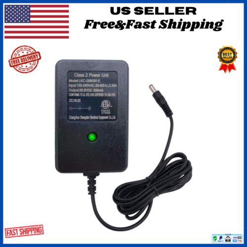 Load image into Gallery viewer, 24V Ride On Kids Car Battery Charger with Charging Indicator (Black)
