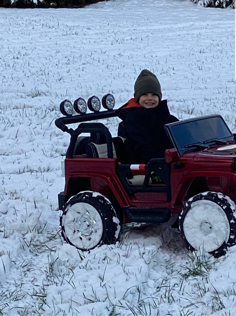 Load image into Gallery viewer, 2 Seater 24 Volt 4x4 Electric Ride On Jeep Style Rubber Tires Fully Loaded Truck ATV UTV For Kids W/Magic Cars® Wireless Parental Control
