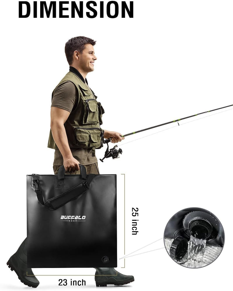 Load image into Gallery viewer, 25'' Tournament Weigh in Bag with Separate Mesh Insert
