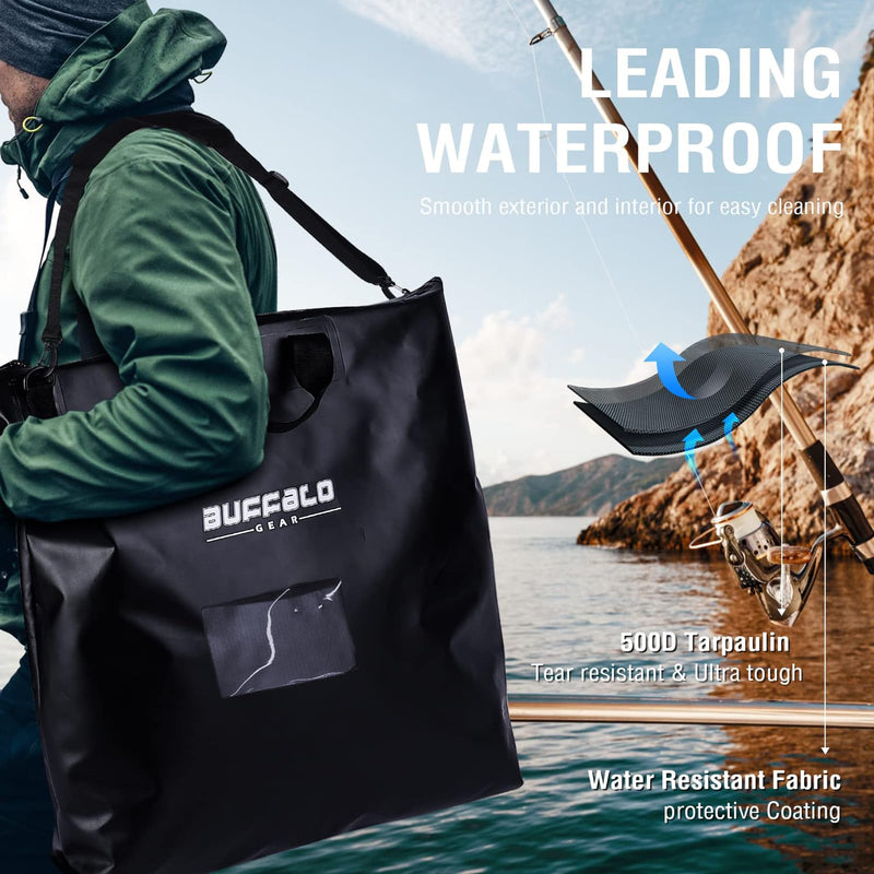 Load image into Gallery viewer, 25'' Waterproof Fish Bag with Aerator Pocket
