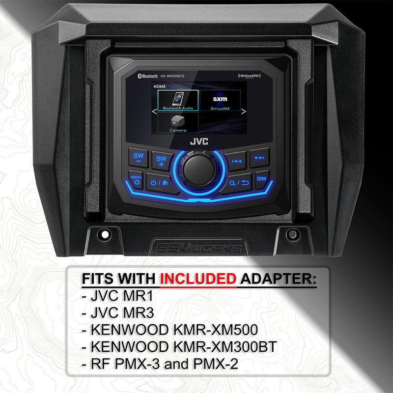 Load image into Gallery viewer, 2025-2026 Polaris® RZR Pro R, Pro S and Pro XP Multi-Media Receiver Mounting Kit
