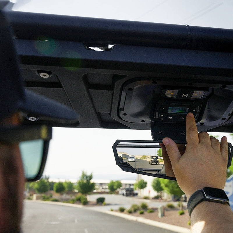 Load image into Gallery viewer, 2024-2026 Polaris® RZR XP 1000 2-Speaker Overhead Soundbar w/MRB3S Bluetooth Radio and Built-in Dome Light
