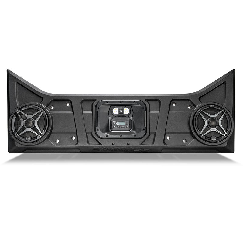 Load image into Gallery viewer, 2024-2026 Polaris® RZR XP 1000 2-Speaker Overhead Soundbar w/MRB3S Bluetooth Radio and Built-in Dome Light
