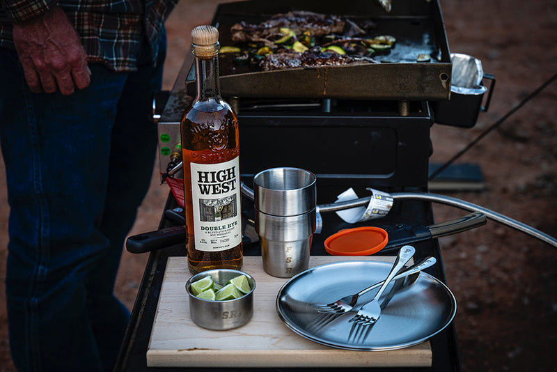Load image into Gallery viewer, Whiskey Cup Set 4-Piece Camp Set
