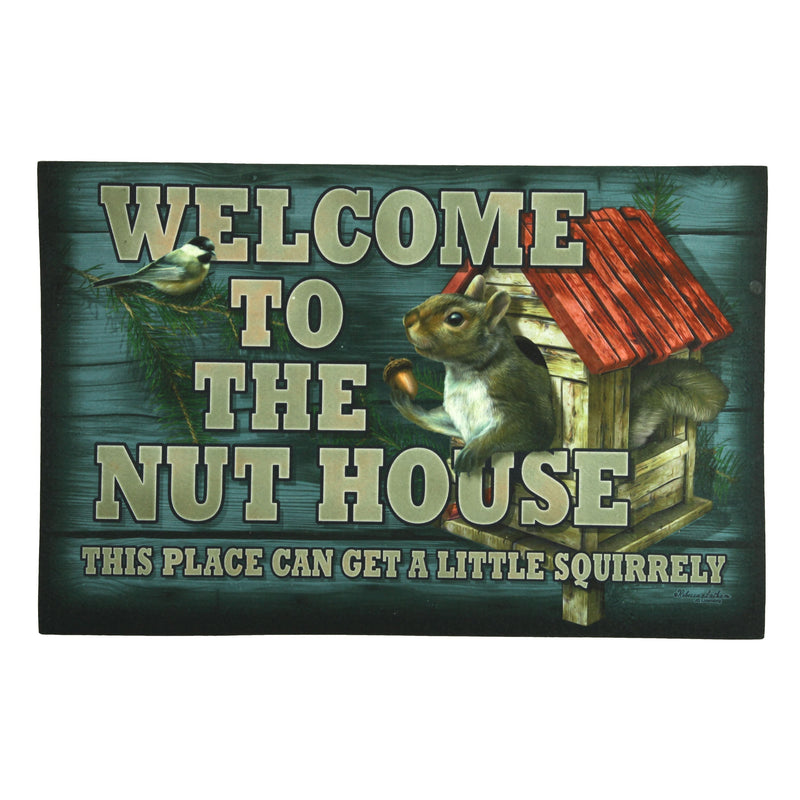 Load image into Gallery viewer, Door Mat Rubber 26in x 17in-Nut House
