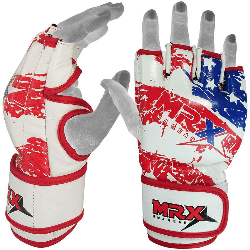 Load image into Gallery viewer, MRX Mma Fight Grappling Gloves US Flag Glove men women
