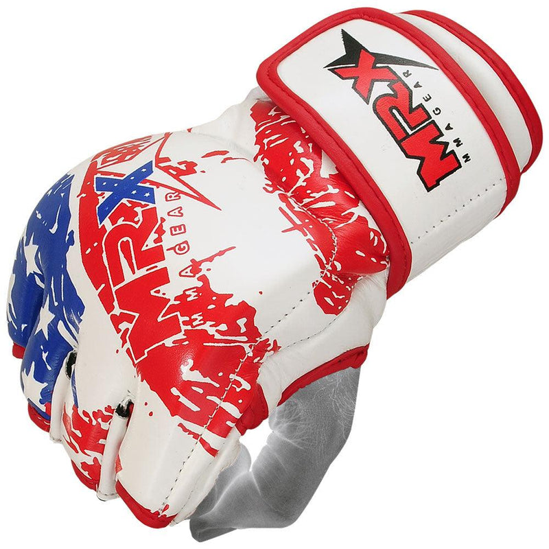 Load image into Gallery viewer, MRX Mma Fight Grappling Gloves US Flag Glove men women
