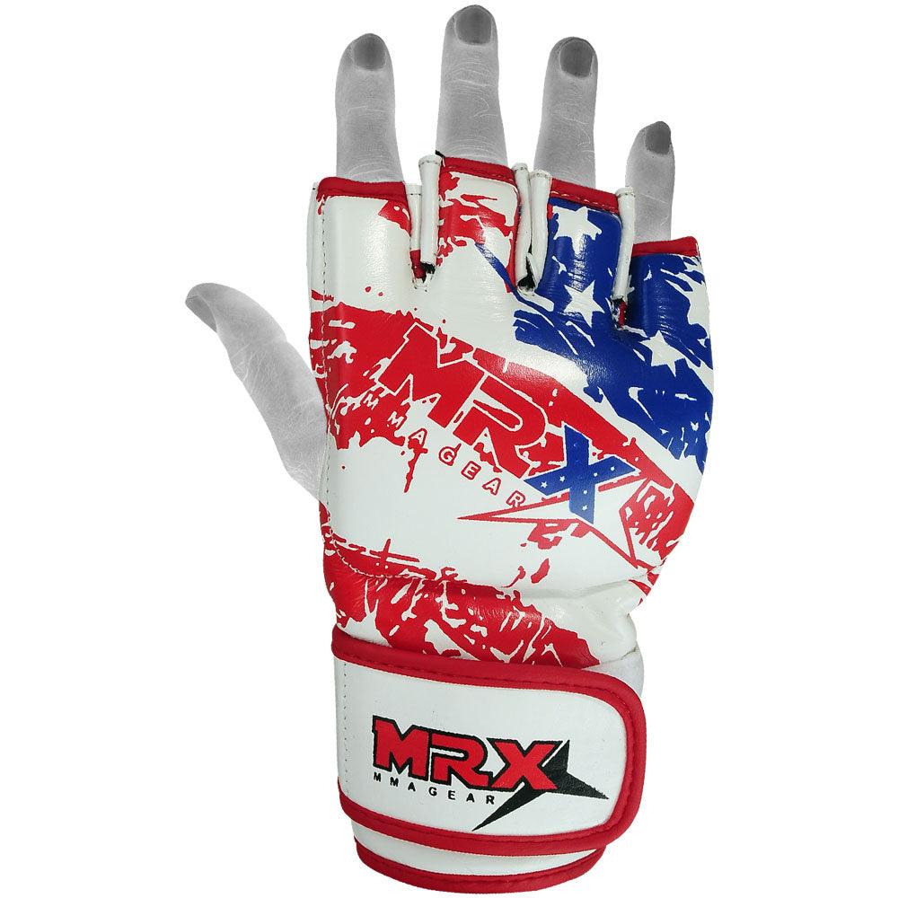 MRX Mma Fight Grappling Gloves US Flag Glove men women