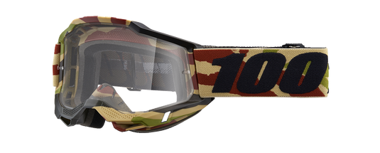 100% Accuri 2 Goggles - Mission - Clear 50013-00021