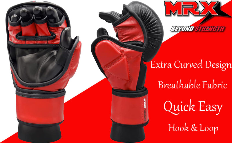 Load image into Gallery viewer, MRX Men’s Boxing Sparring Shooter Gloves Training MMA Kickboxing Punching
