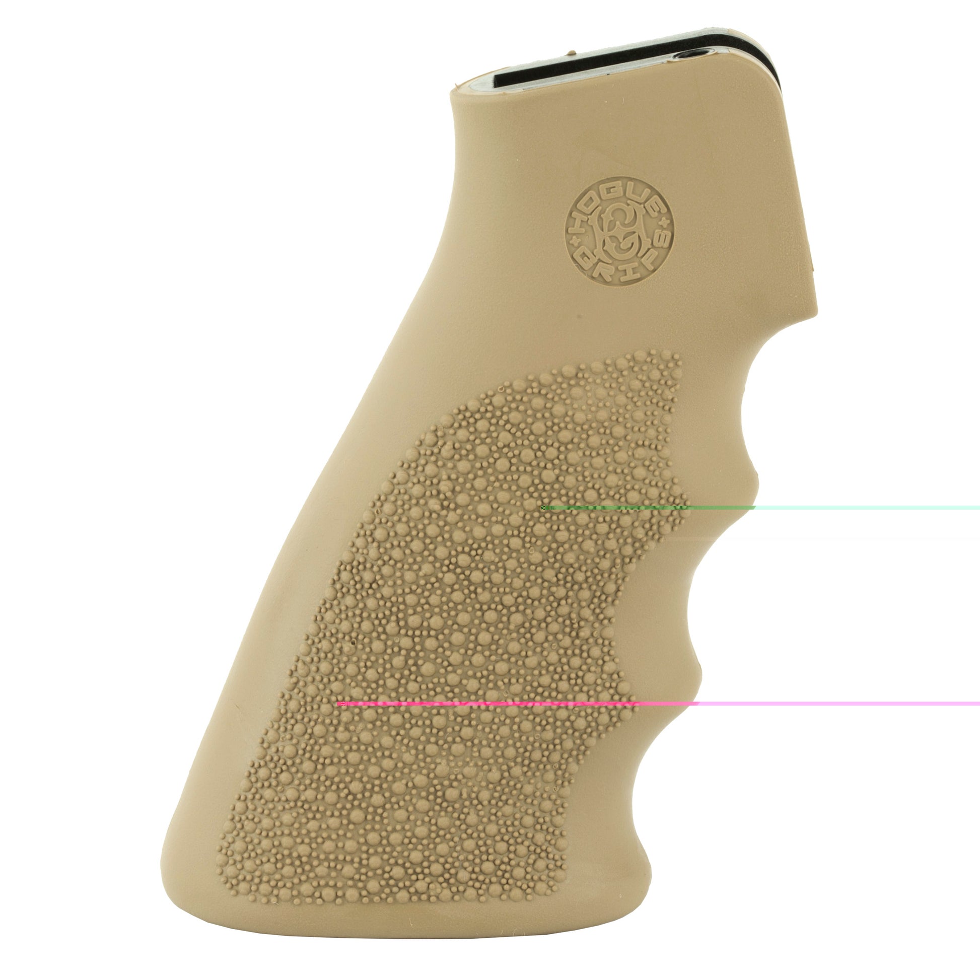 Hogue AR15 M16 Rubber Grip w Finger Grooves Flat Dark Earth - Skoutley Outdoors LLC