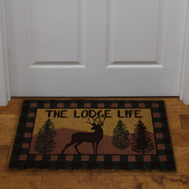 Load image into Gallery viewer, Coir Mat 30in x 18in-Lodge Life Deer
