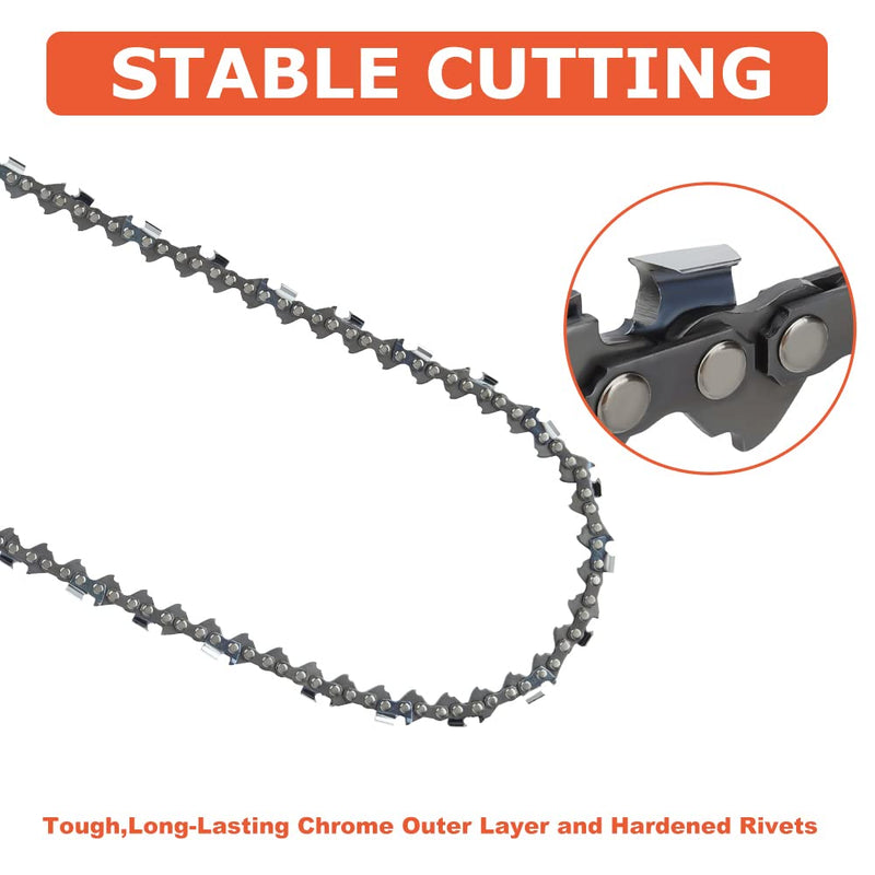 Load image into Gallery viewer, 20 Inch MS290 Chain .325 Pitch .063 Gauge 81 DL For Stihl MS271 MS261 MS270 MS280 MS 260 290 024 026 028 Chainsaw 26RM3 81 22BPX081G
