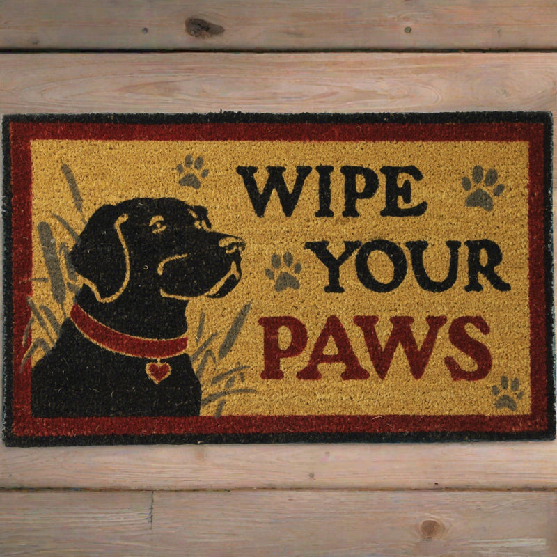Load image into Gallery viewer, Coir Mat 30in x 18in-Wipe Paws Lab
