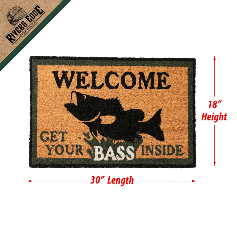 Load image into Gallery viewer, Coir Mat 30in x 18in-Bass
